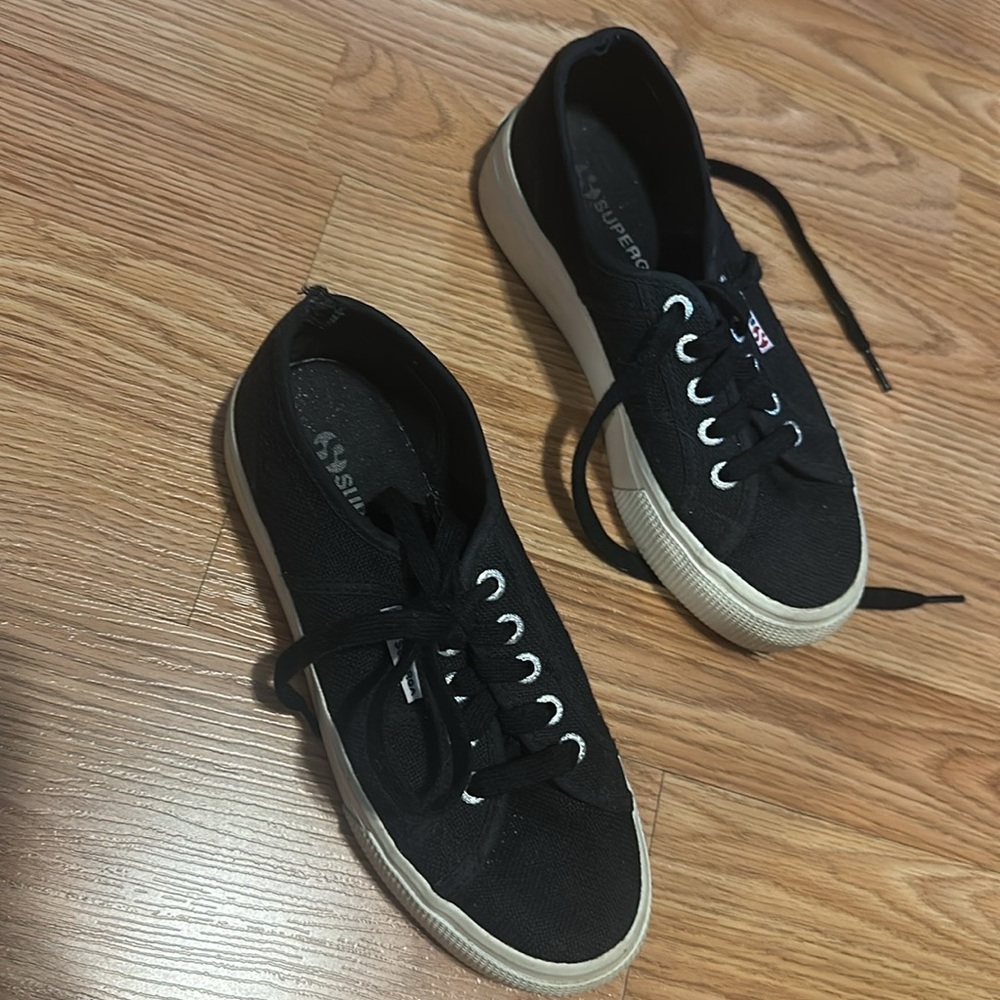 Superga platform Sneakers black